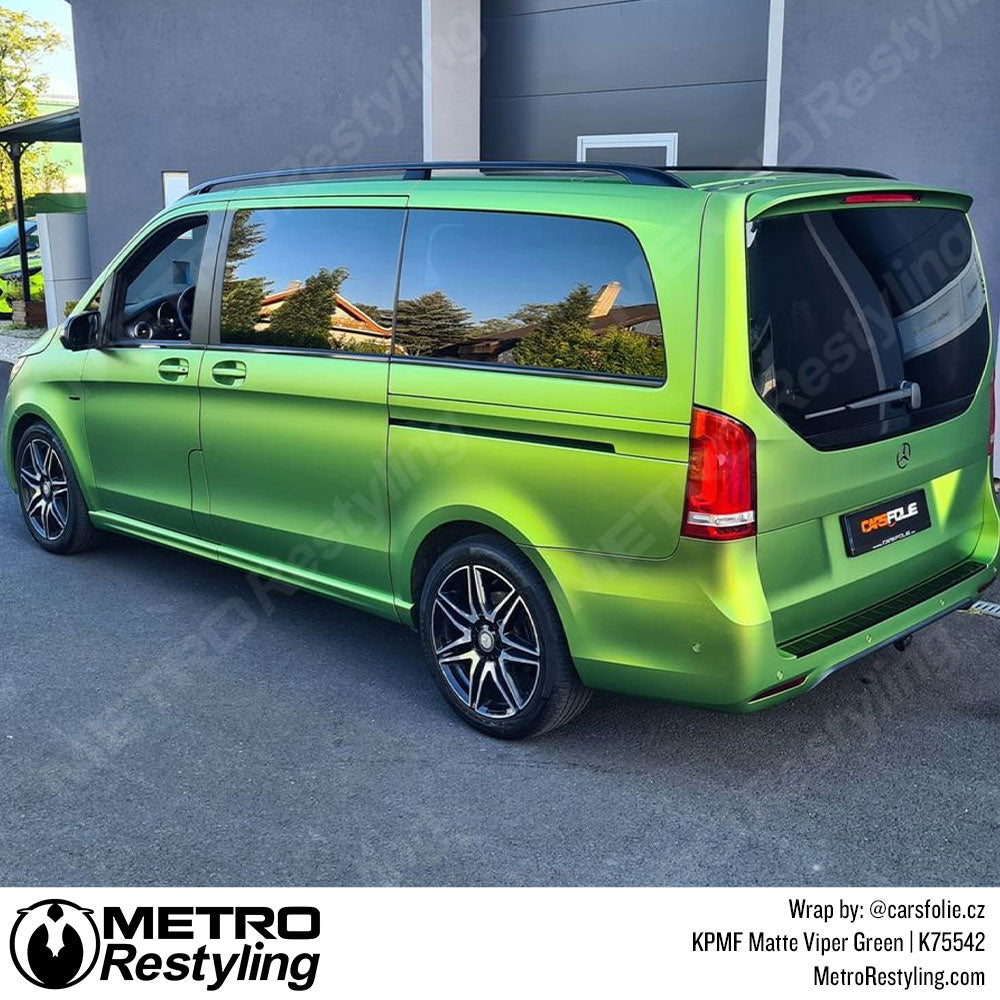 Matte Viper Green Mercedes