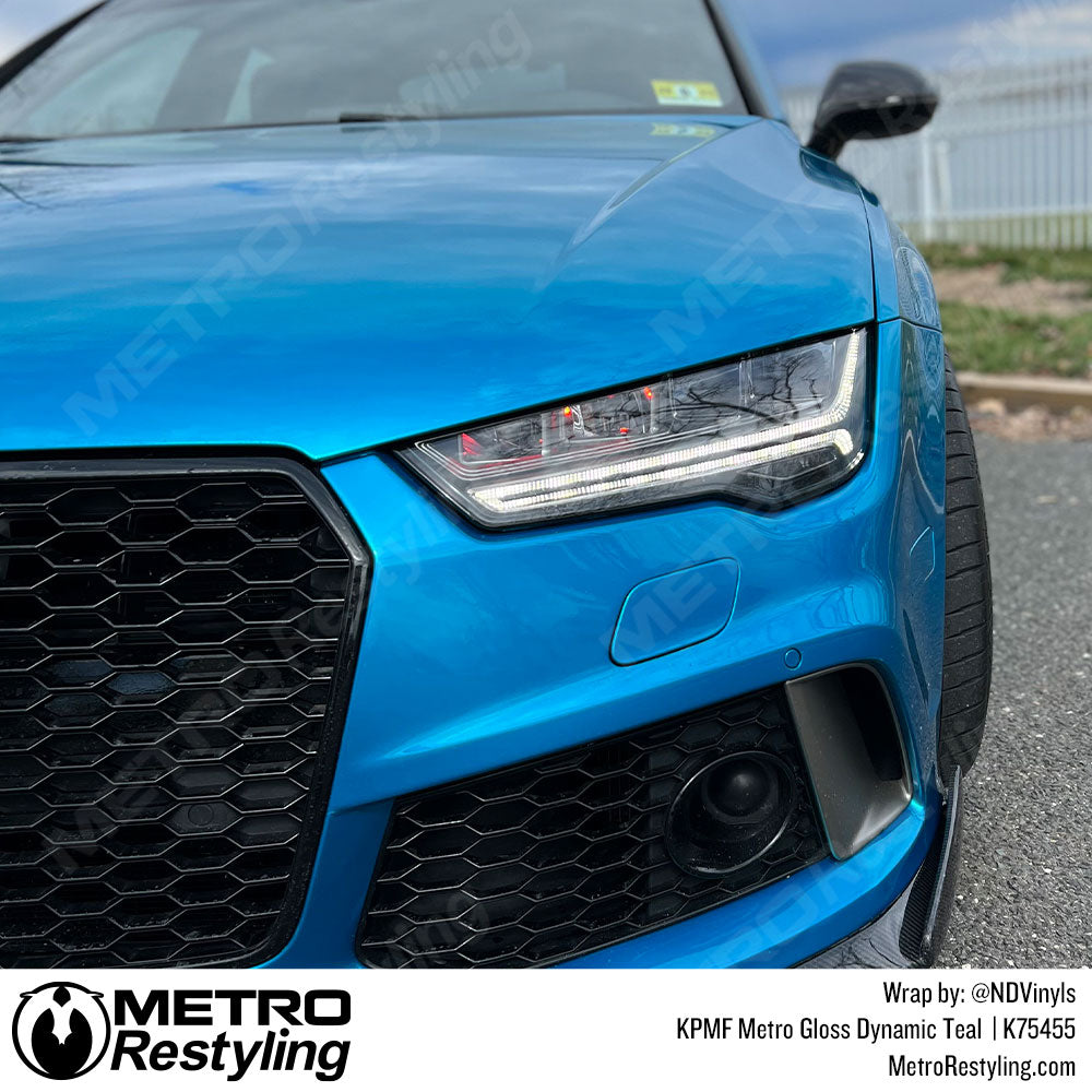 Audi Dynamic Teal Vinyl