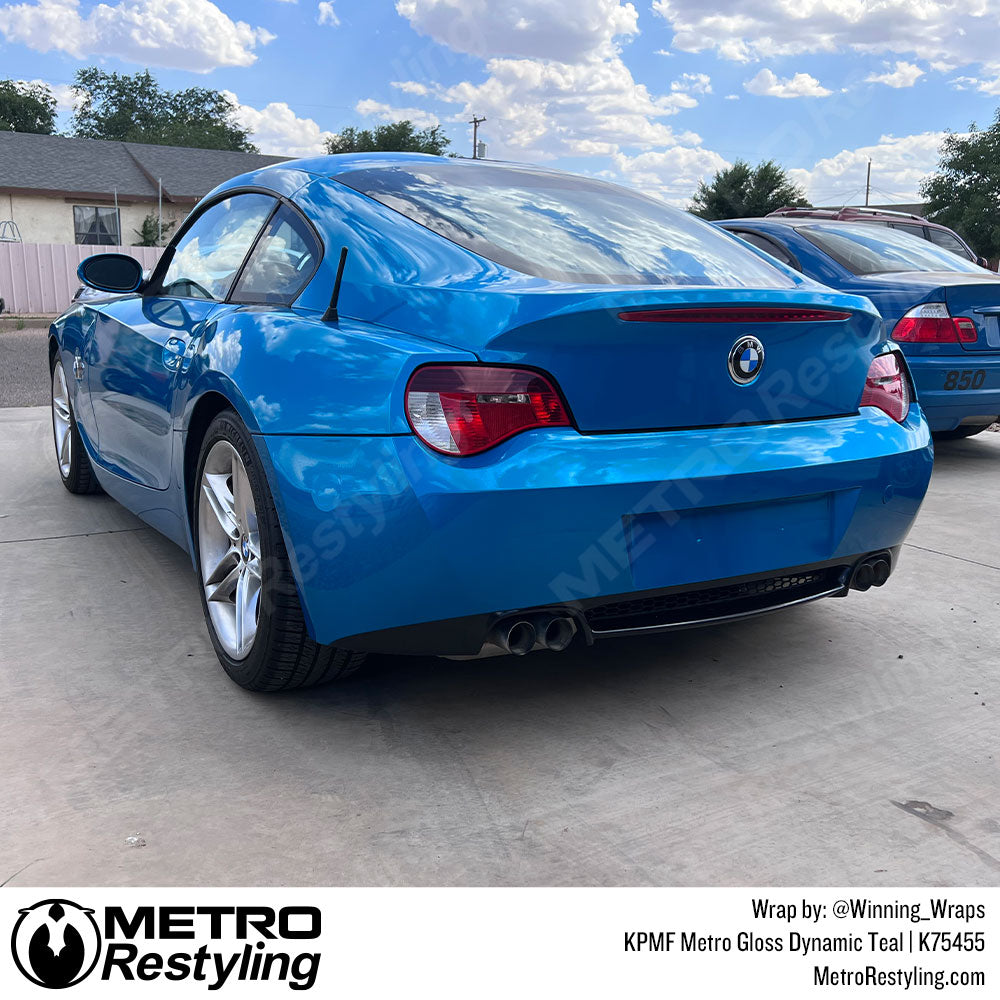 Gloss Dynamic Teal Vinyl Wrap