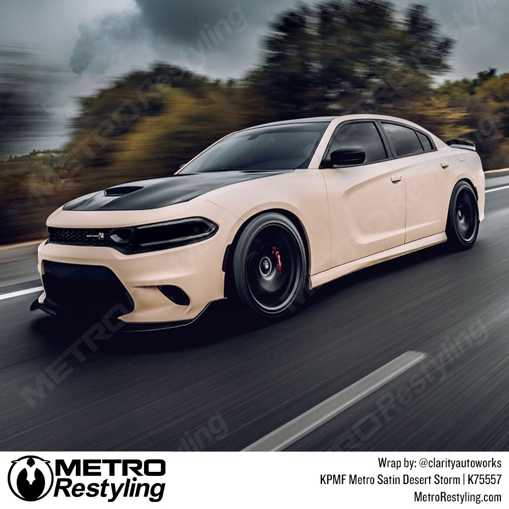 Satin Desert Storm Vinyl Wrap