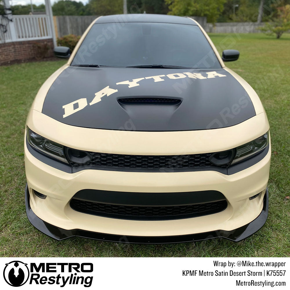 Satin Desert Storm Dodge Wrap