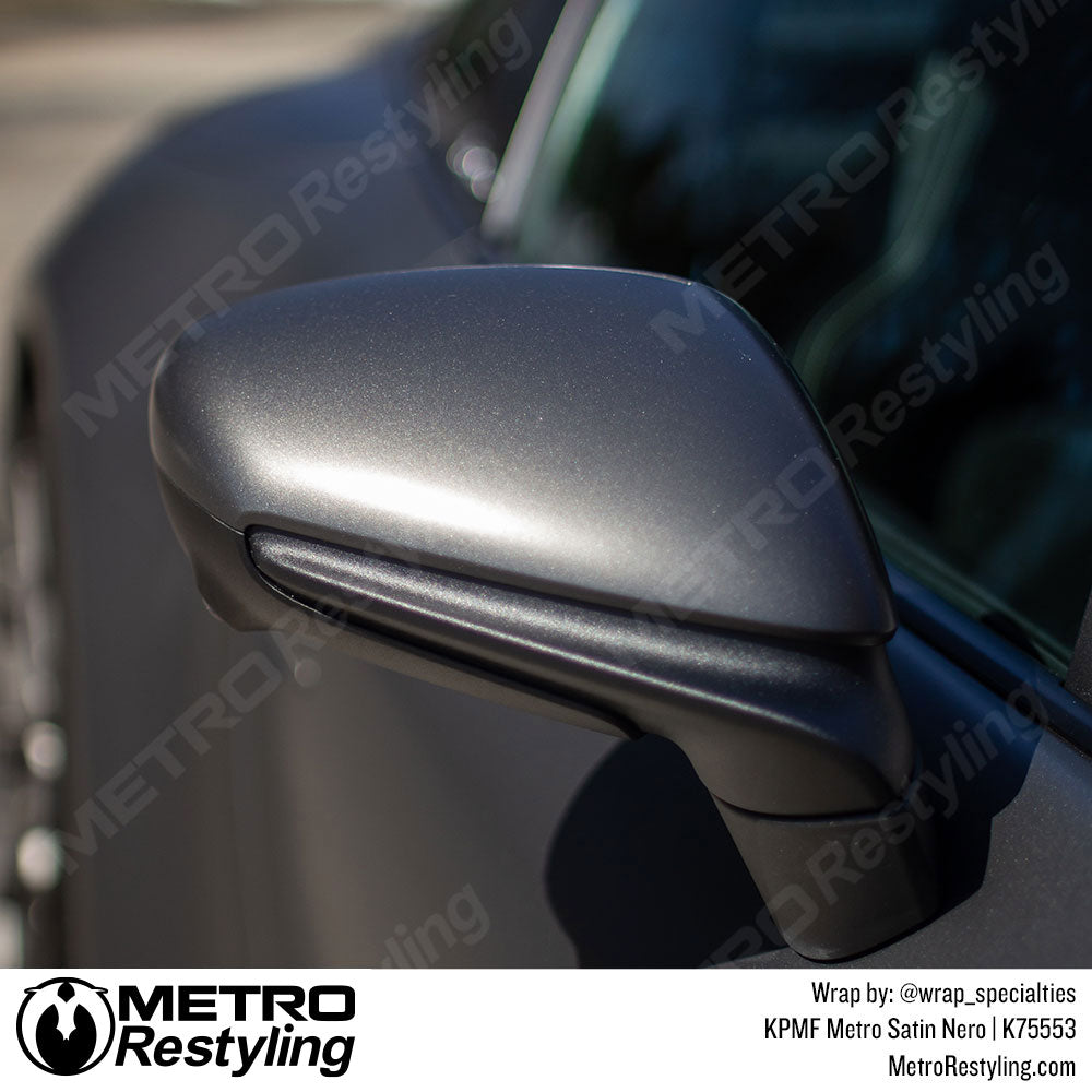 Metro Satin Nero Vinyl Wrap