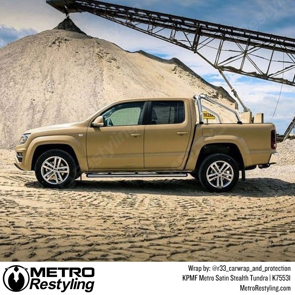 Satin Stealth Tundra Vinyl Wrap