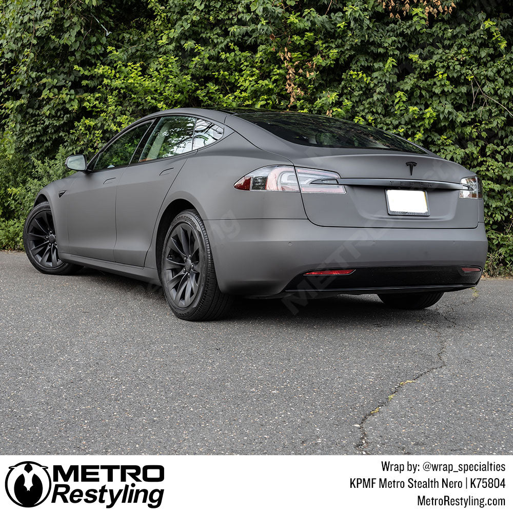 Metro Stealth Nero Tesla Vinyl Wrap