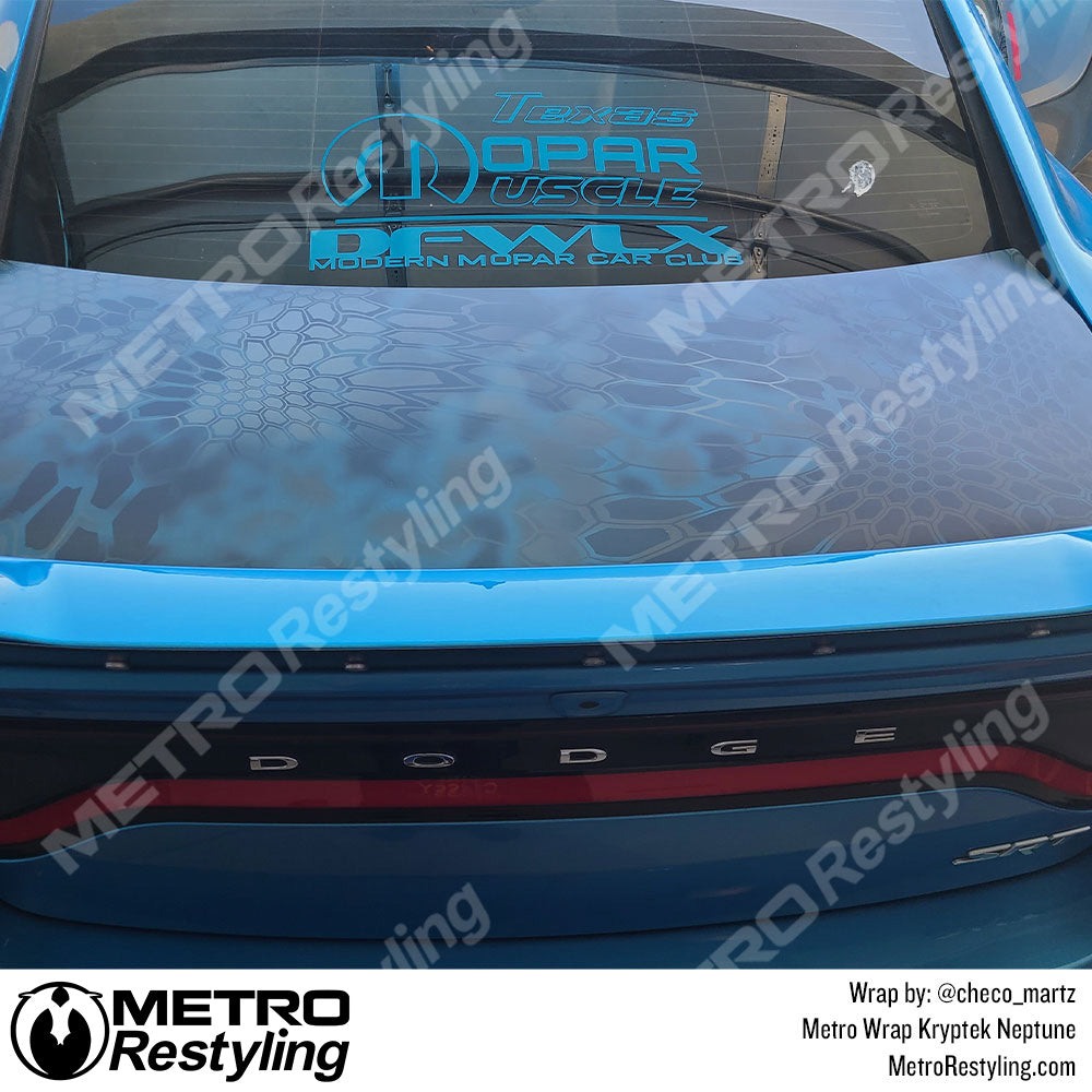 Kryptek Blue Dodge Wrap