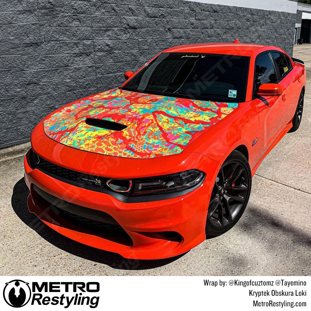 Kryptek Colorful Dodge Wrap