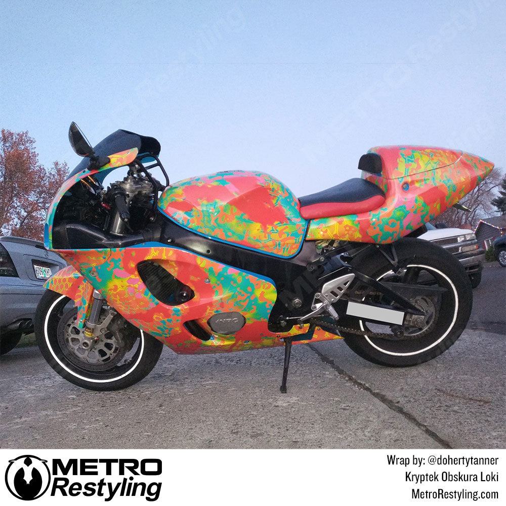 Kryptek Loki Motorcycle Wrap