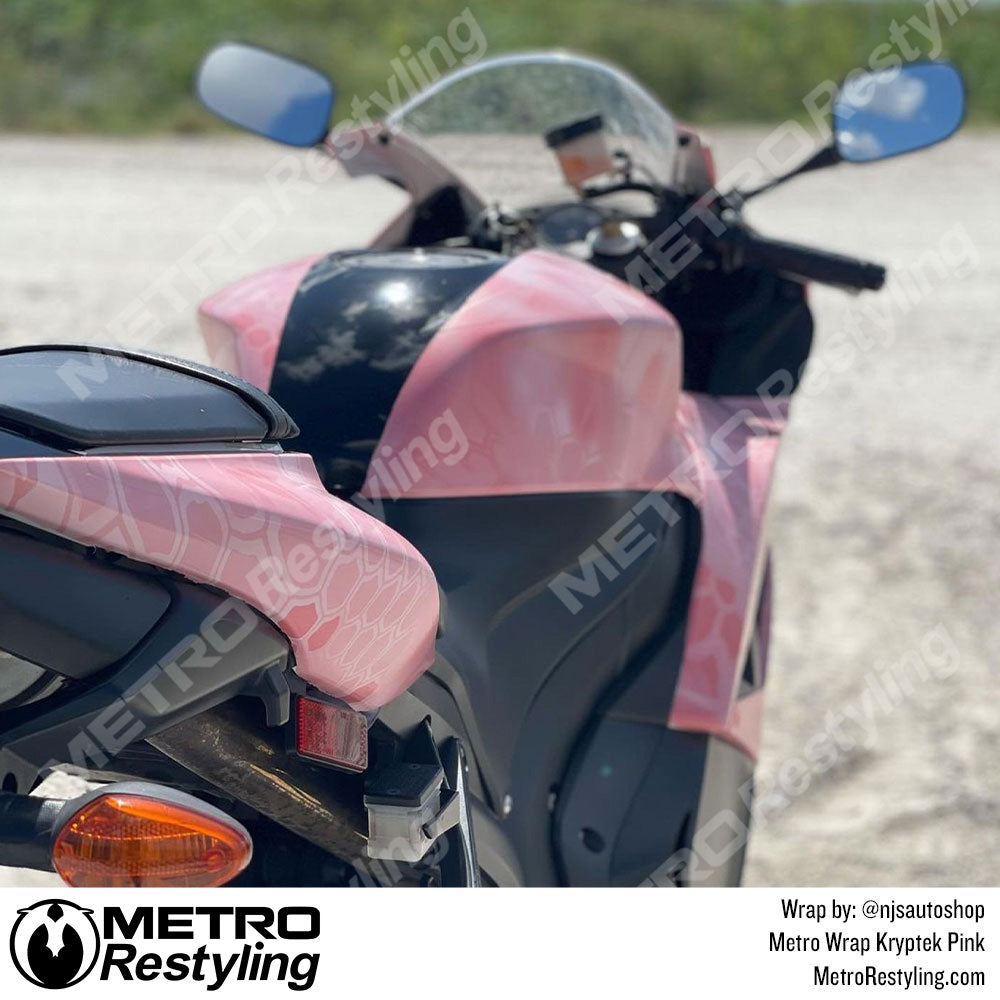Kryptek Pink Motorcycle Wrap
