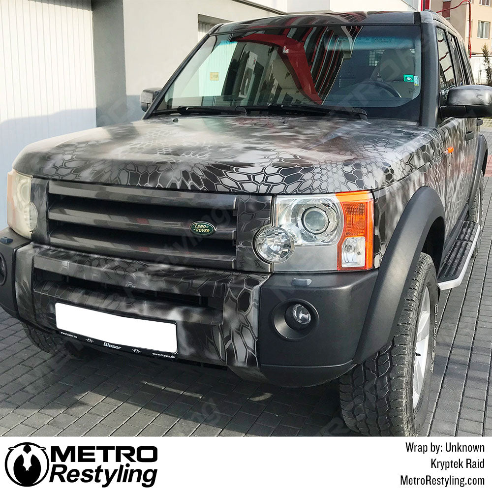 Kryptek Black Vinyl Wrap