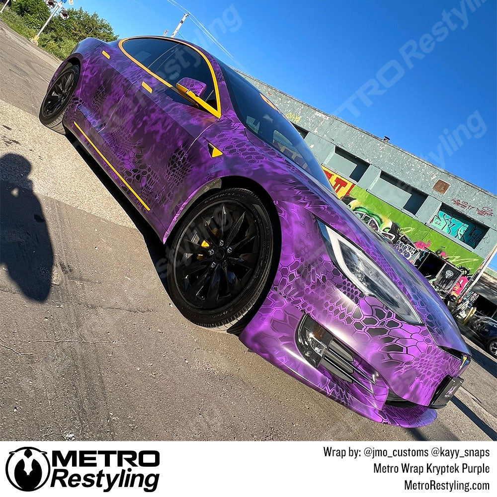 Kryptek Tesla Wrap