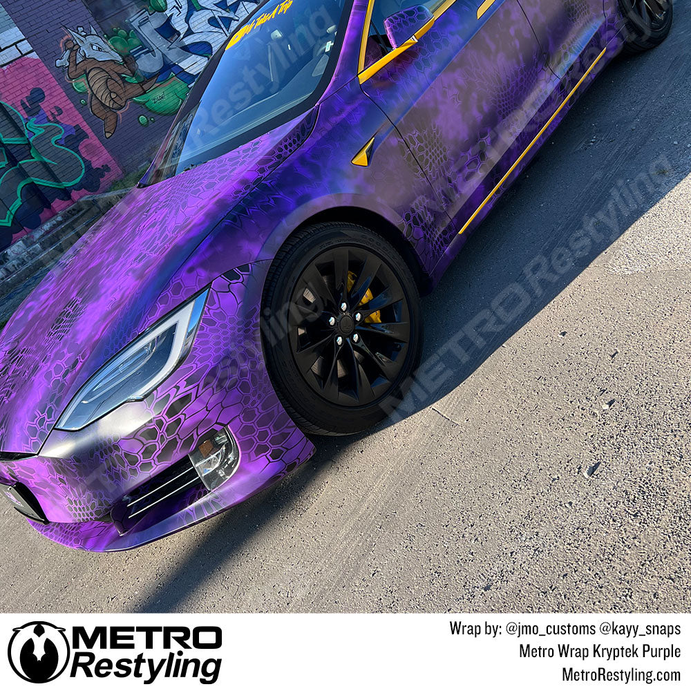 Kryptek Purple Tesla