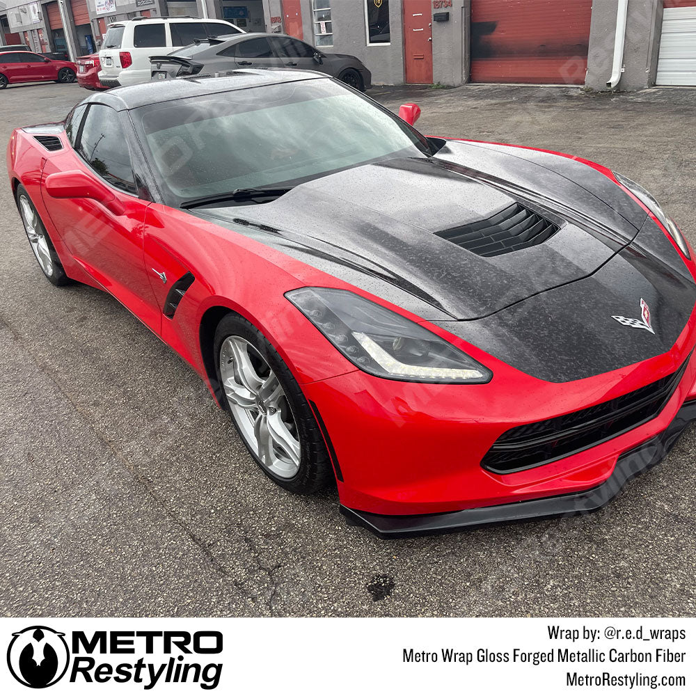 Metro Wrap Forged Metallic Carbon Fiber