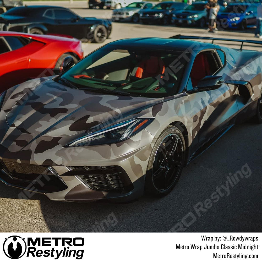 Classic Midnight Camo Wrap