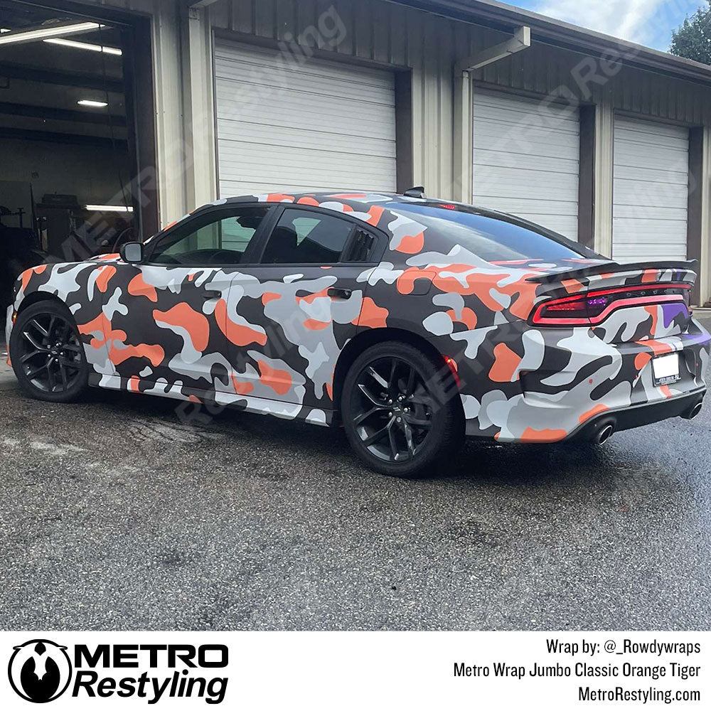 Jumbo Classic Orange Wrap