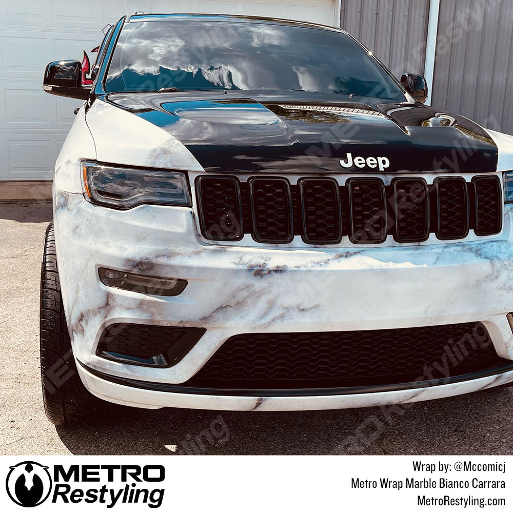 Jeep Bianco Carrara Wrap