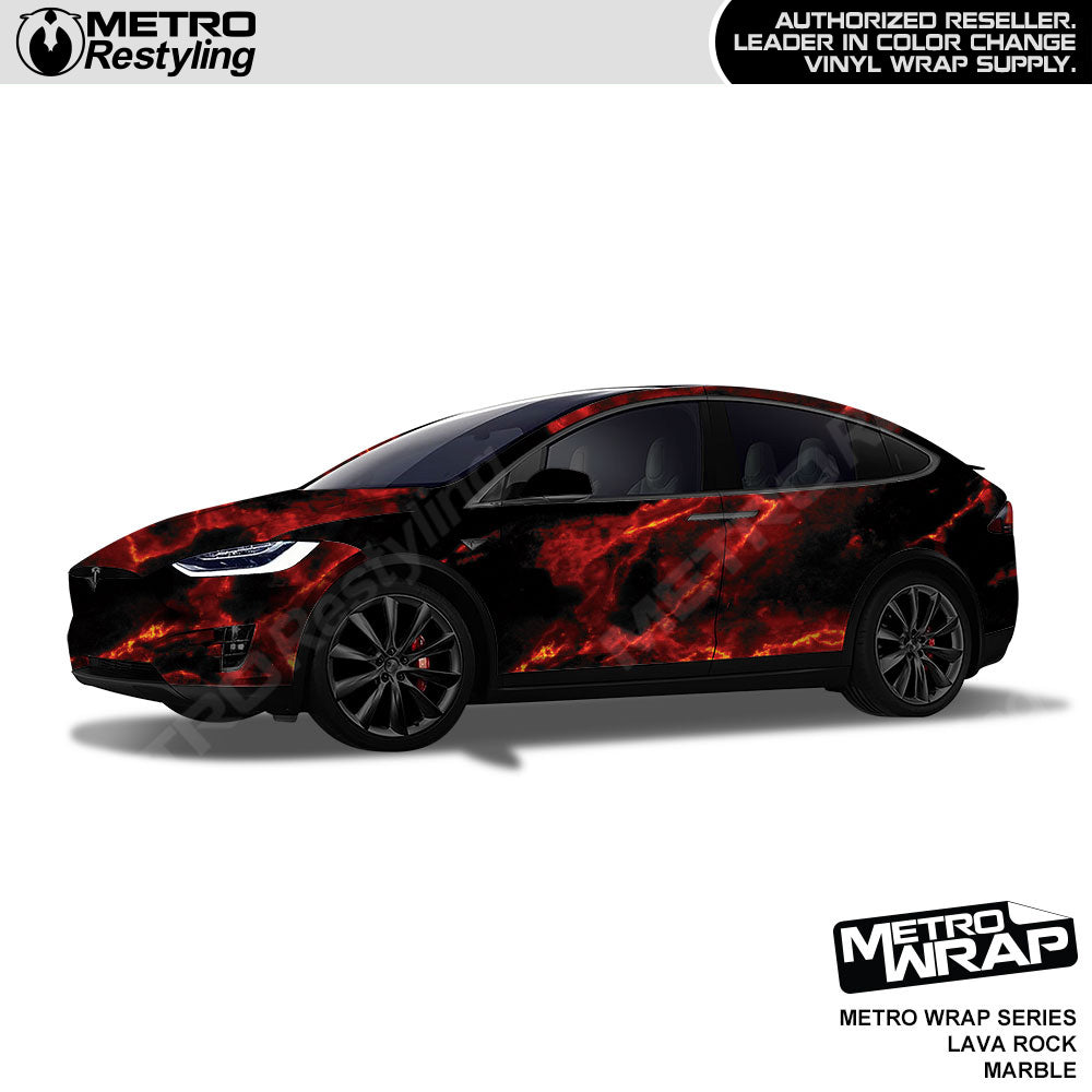 Metro Wrap Lava Rock Marble Vinyl Film