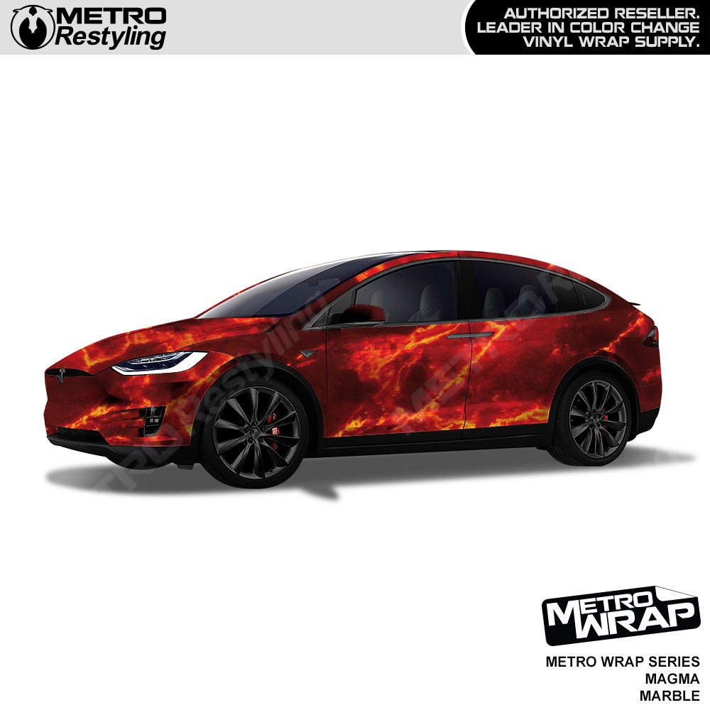 Metro Wrap Magma Marble Vinyl Film