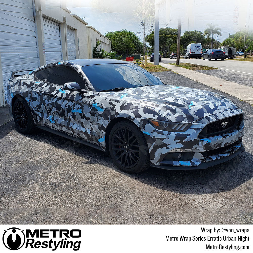 Metro Wrap Erratic Urban Night Camouflage