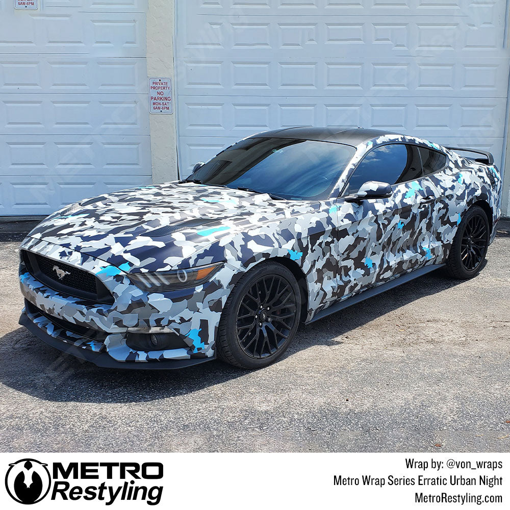 Metro Wrap Erratic Urban Night Camouflage