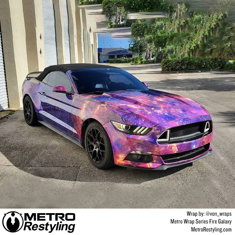Galaxy Fire Vinyl Wrap