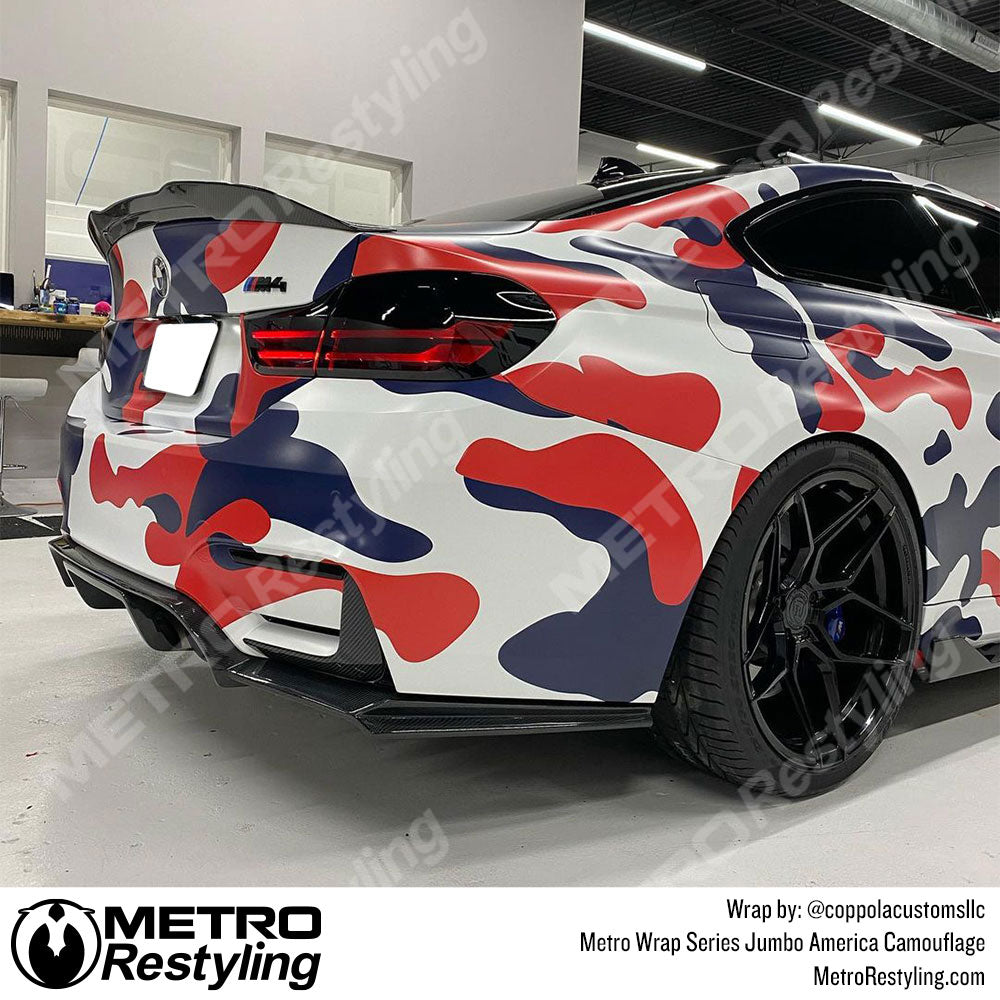 bmw camo wrap