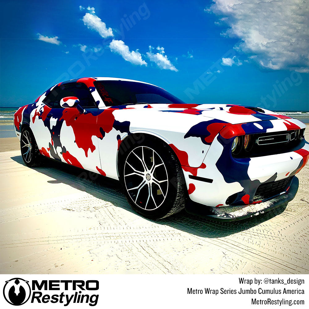 Metro Wrap Jumbo Cumulus America Camouflage