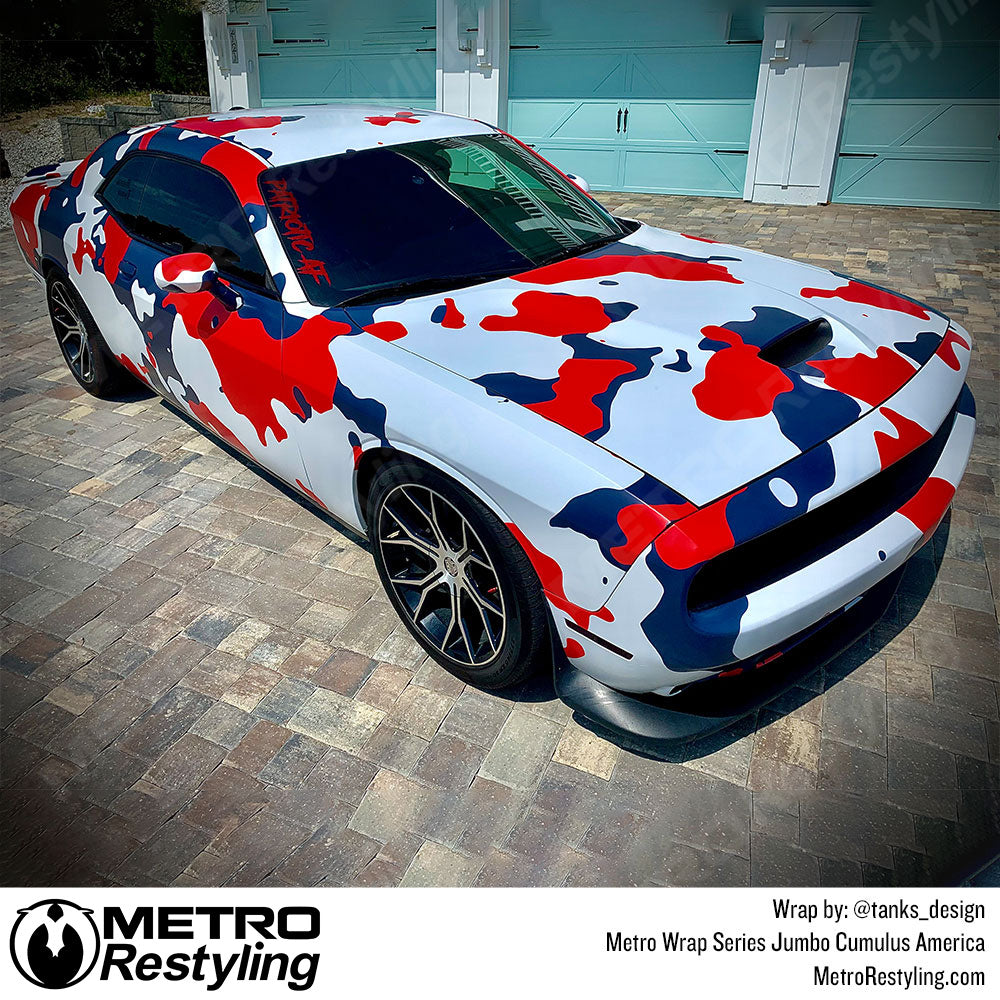 Metro Wrap Jumbo Cumulus America Camouflage