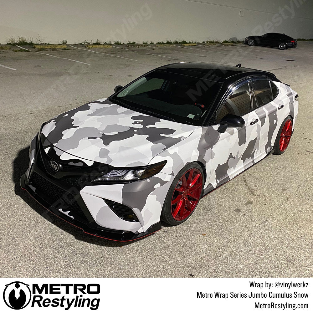 Metro Wrap Jumbo Cumulus Snow Camouflage