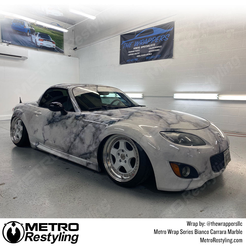 Metro Wrap Bianco Carrara Marble