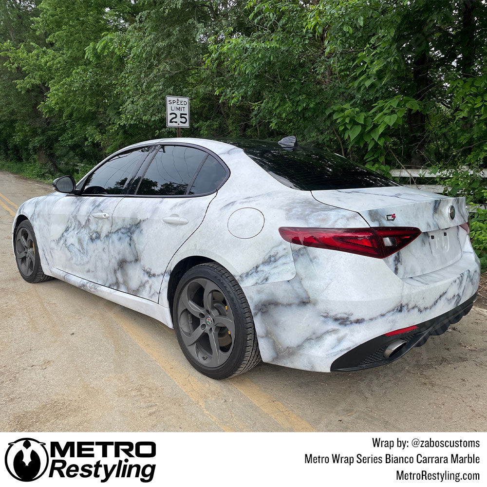 Metro Wrap Bianco Carrara Marble