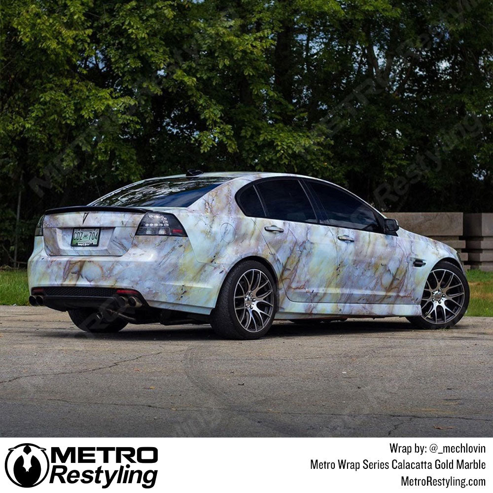 Metro Wrap Calacatta Gold Marble