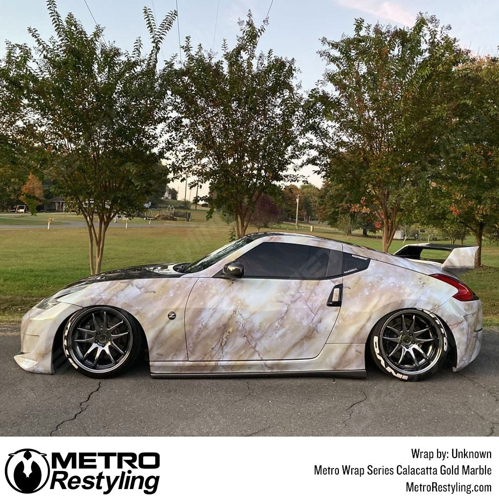 Metro Wrap Calacatta Gold Marble