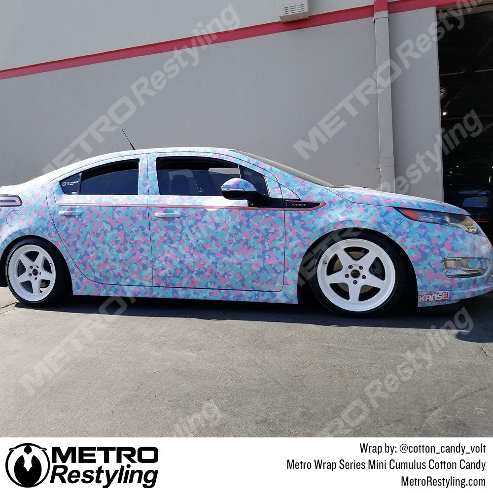 cotton candy vinyl wrap