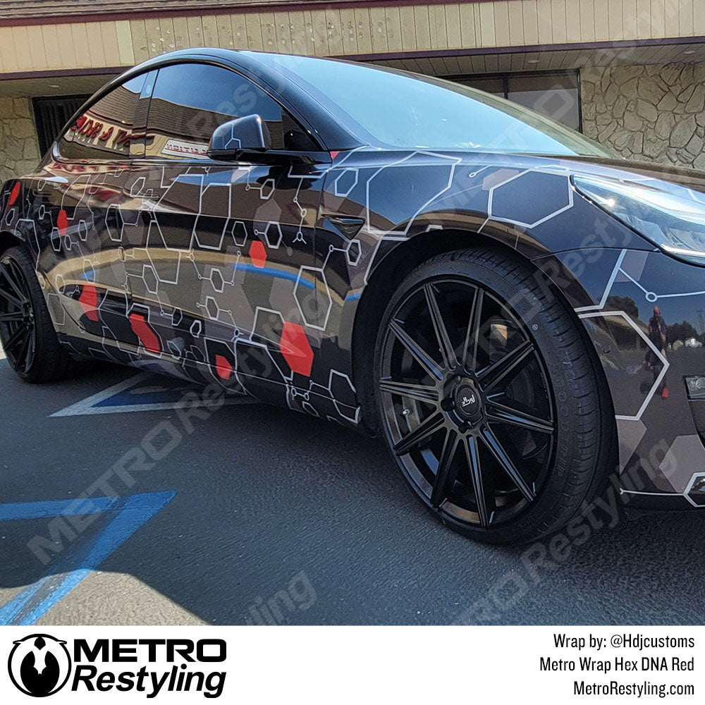 Tesla Wrapped Hex DNA