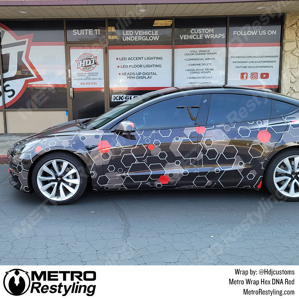 Hex DNA Tesla Wrap