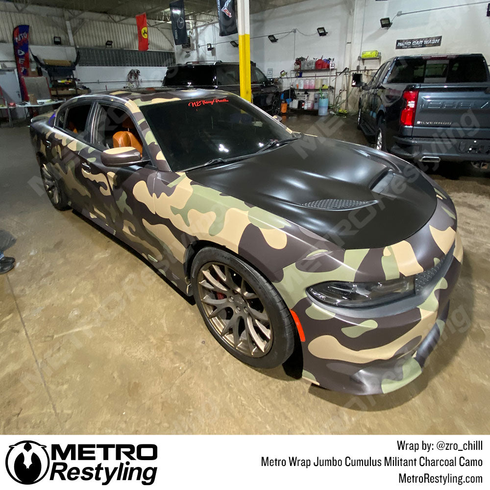 jumbo cumulus charcoal dodge wrap