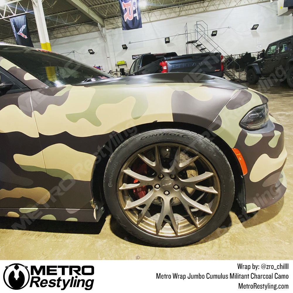 jumbo cumulus charcoal dodge wrap