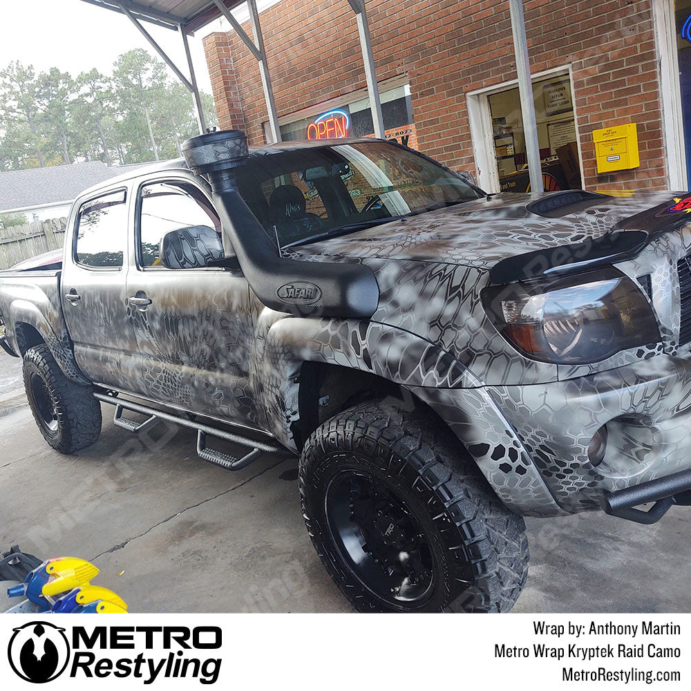 Kryptek Raid Toyota Wrap