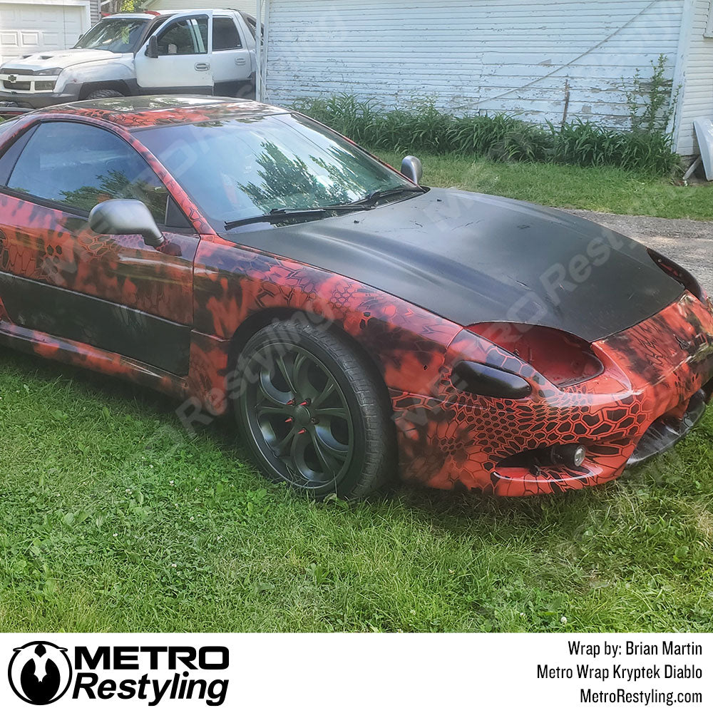 Kryptek Diablo Mitsubishi Wrap