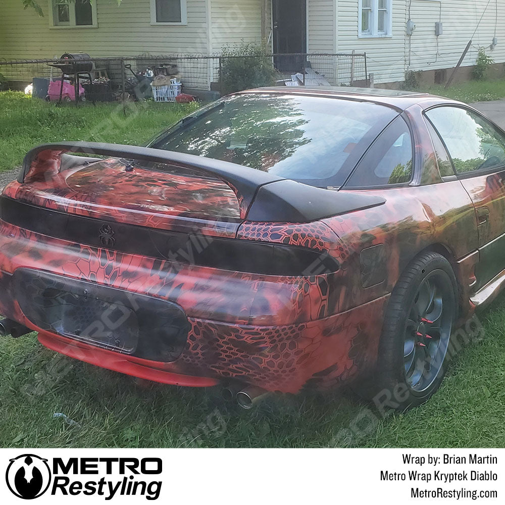 Mitsubishi Kryptek Diablo Wrap