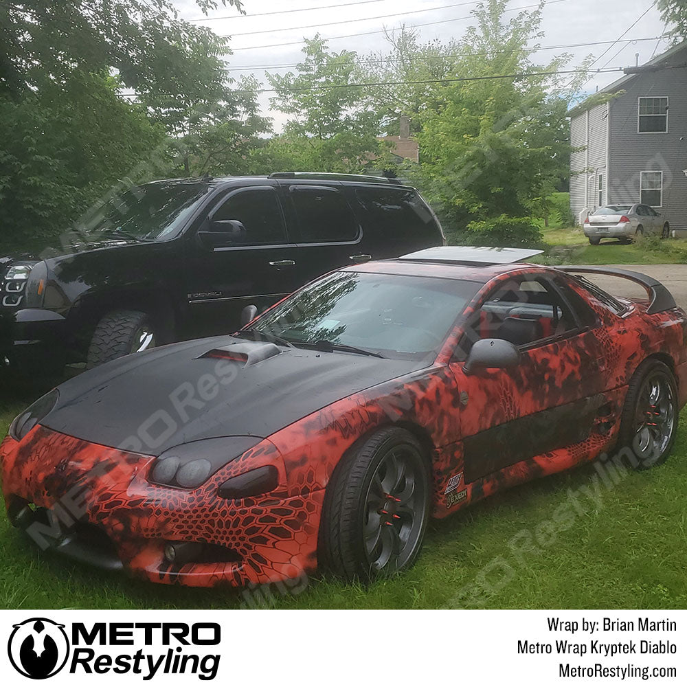 Kryptek Diablo Mitsubishi Wrap