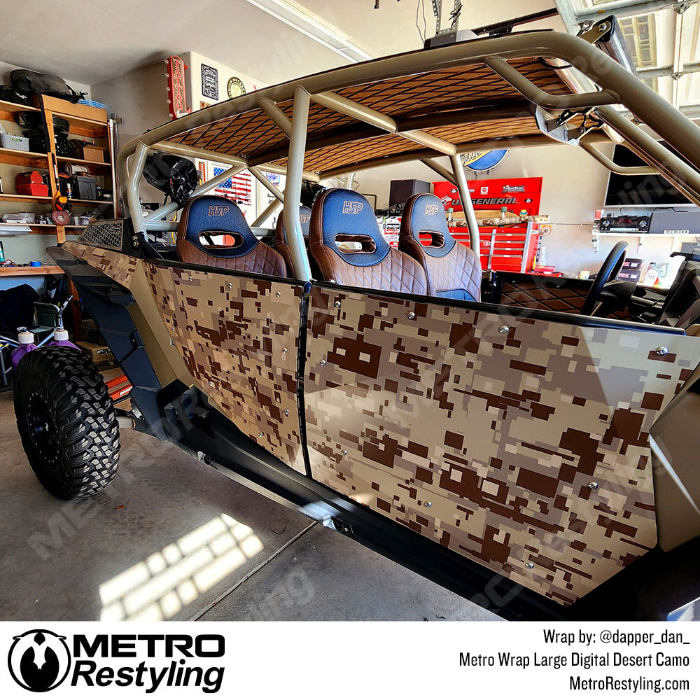 Digital Desert Camo Wrap