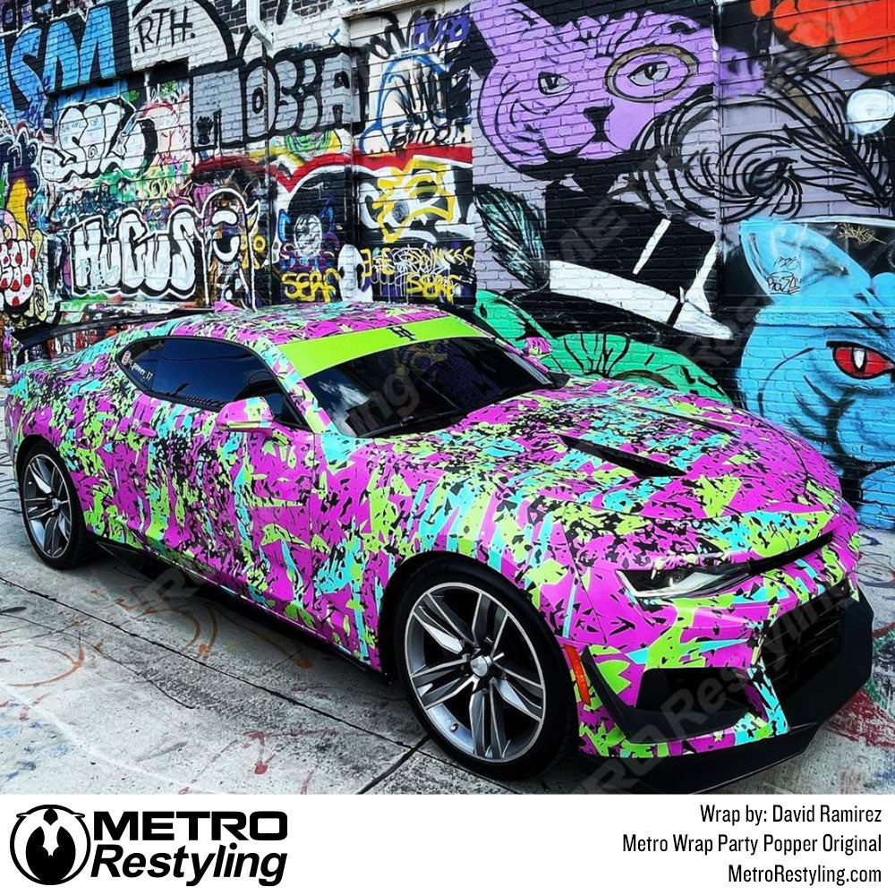 Party Popper Chevy Wrap