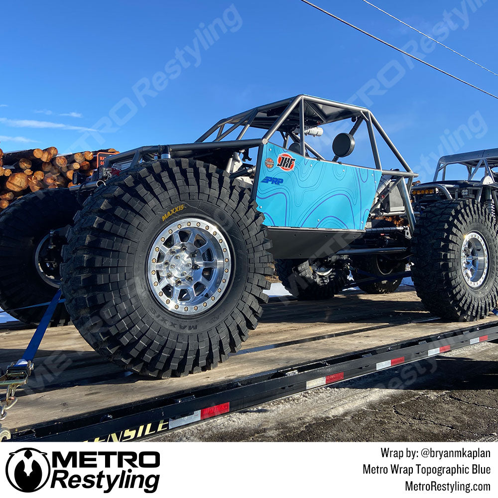 topographic atv vinyl