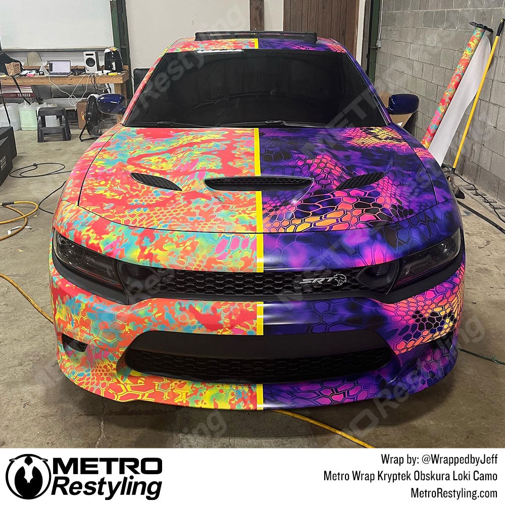 Kryptek Dodge Charger Wraps