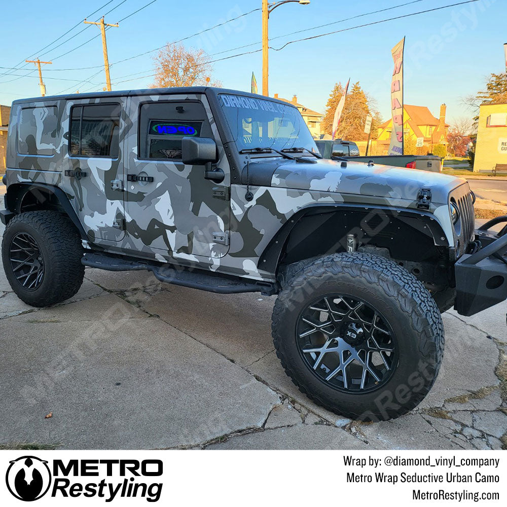 seductive urban camo wrap