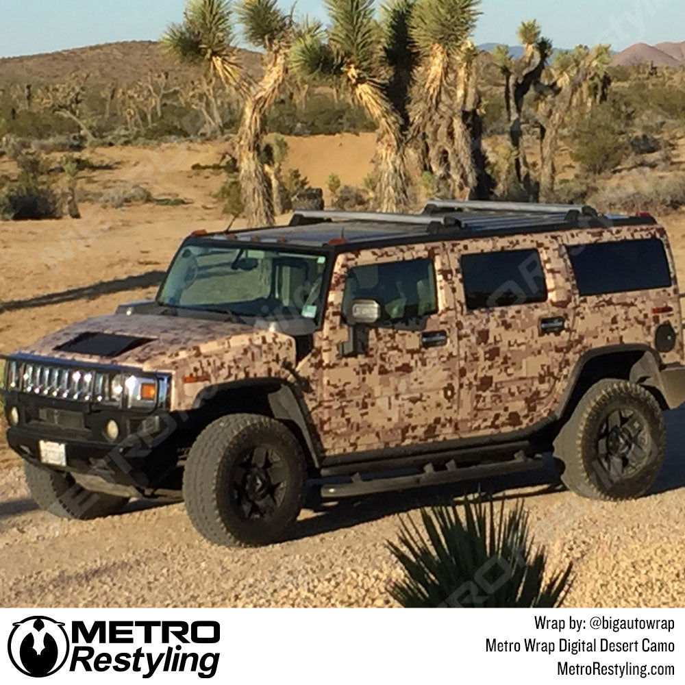 digital desert hummer vinyl