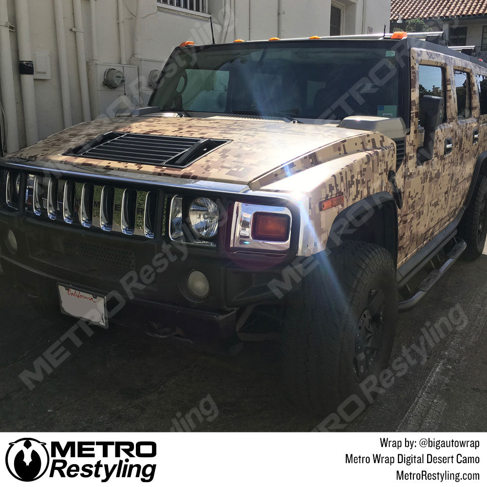 Jeep hummer desert wrap