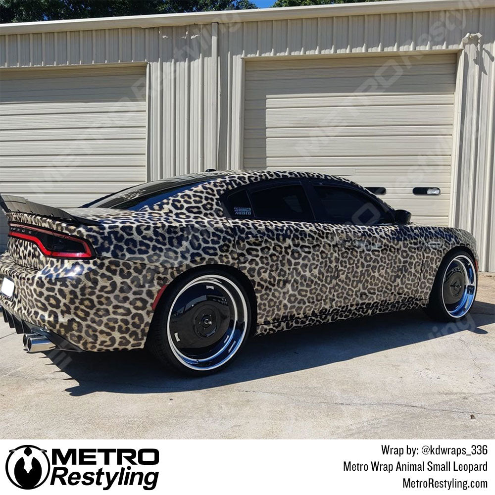 Leopard Skin Dodge Wrap