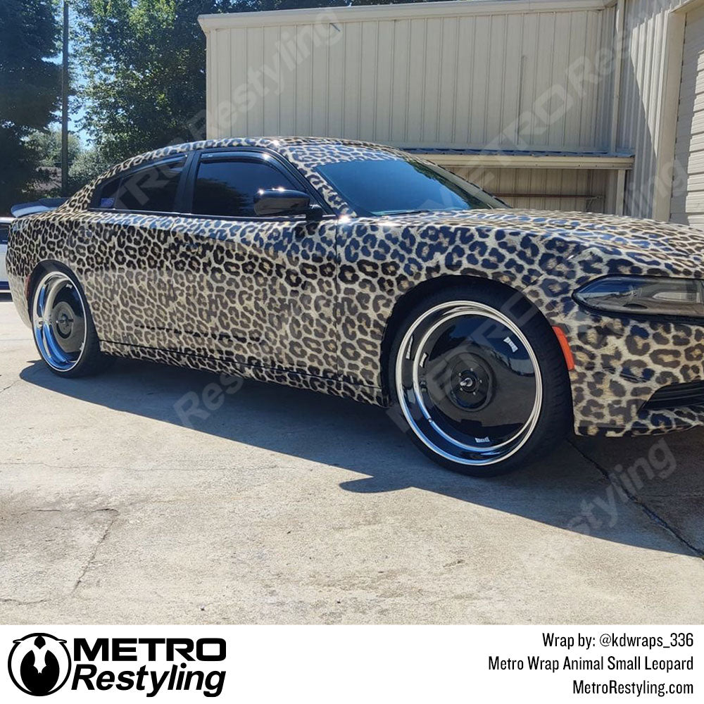 Leopard Car Wrap